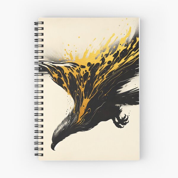 Item preview, Charcoal Eagle Diving, Ai Generated Art  designed and sold by ACC .