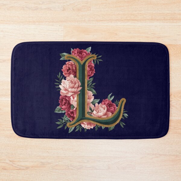 Item preview, Elegant Floral Monogram Letter L – Botanical Peony & Rose Initial Art | Personalized Gift, Feminine Nature Design designed and sold by AmenAlways.