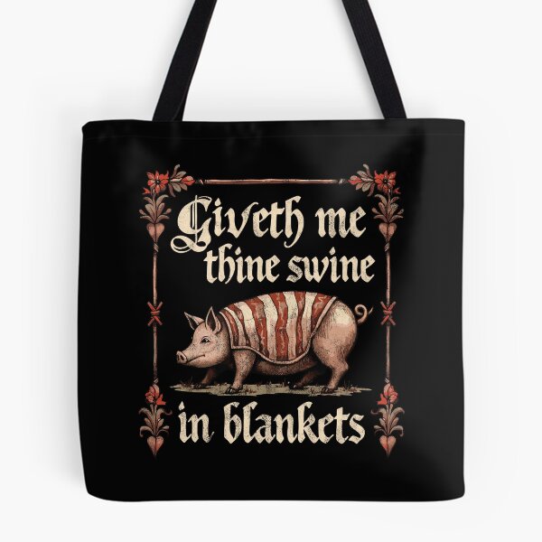 Item preview, Giveth me thine swine in blankets designed and sold by PaulSDesign.