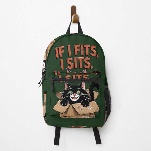 Item preview, Cat in the Box, "If I Fits, I Sits" designed and sold by HilalaC.