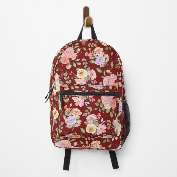 Item preview, Summer Boho Floral on Barn Red designed and sold by KSimpson838.