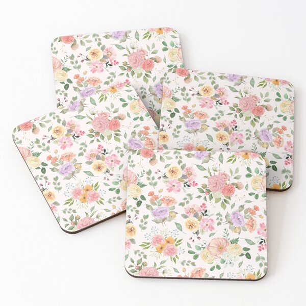Item preview, Summer Boho Floral on Off White designed and sold by KSimpson838.