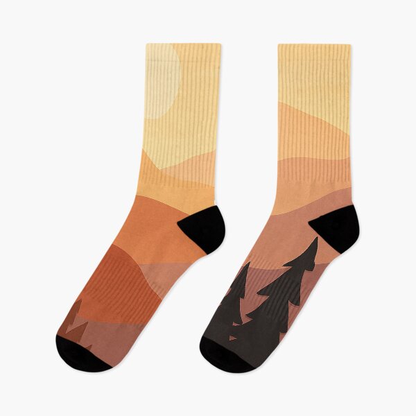Item preview, Autumn Glow Mountains designed and sold by anabear-art.