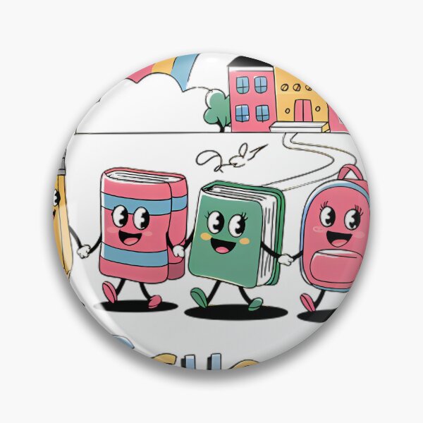 Item preview, School Adventure: Cute and Colorful Back-to-School Design designed and sold by HilalaC.