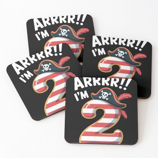 Item preview, 2Nd Birthday Party Pirate designed and sold by AnoukPruvost.
