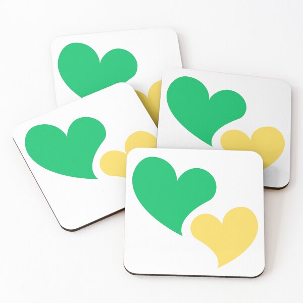 Item preview, My Heart Beats Green and Gold designed and sold by Melty Shirts.