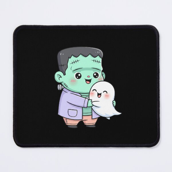 Item preview, Cute Kawaii Frankenstein and Ghost Best Friends designed and sold by istoriadesign.