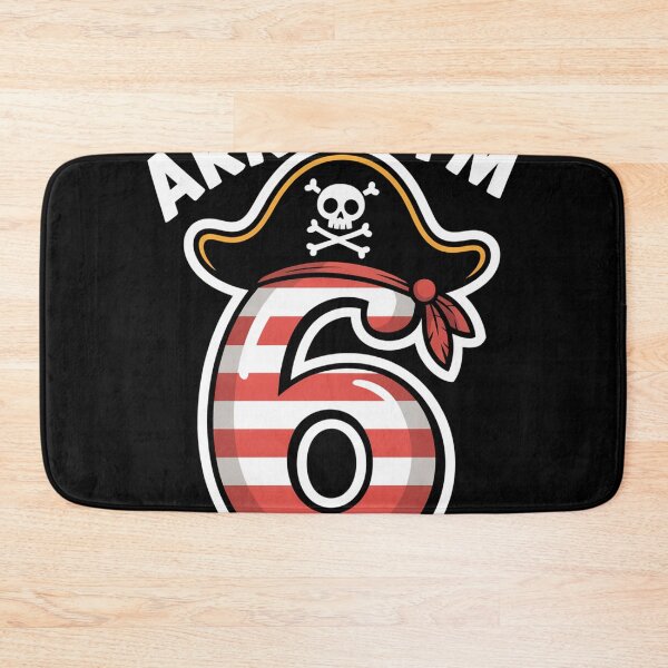 Item preview, Arrr I'M 6 Cool Pirate Theme 6Th Birthday Party designed and sold by AnoukPruvost.