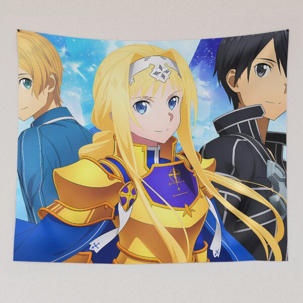 Item preview, Eugeo & Alice & Kirito - 2 designed and sold by Infinite-Aspire.