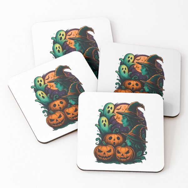 Item preview, halloween witch pumpkins ghosts designed and sold by StormVape.