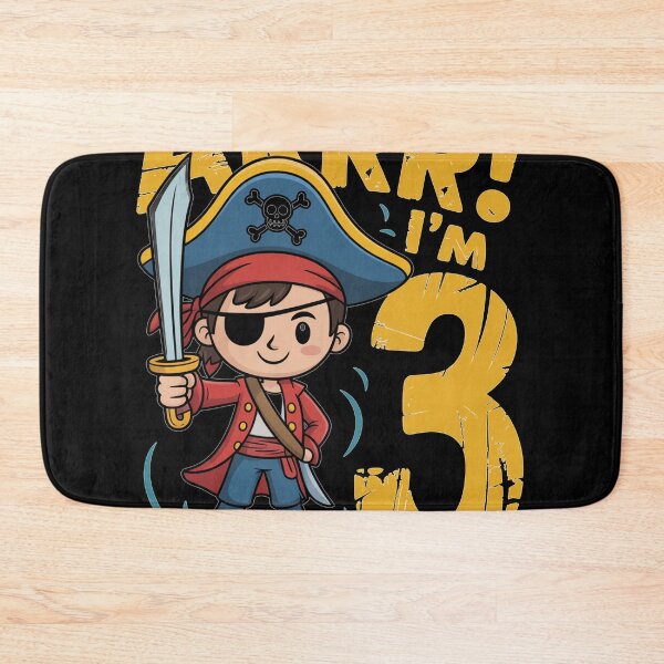 Item preview, 3Rd Birthday Pirate Birthday Party designed and sold by AnoukPruvost.