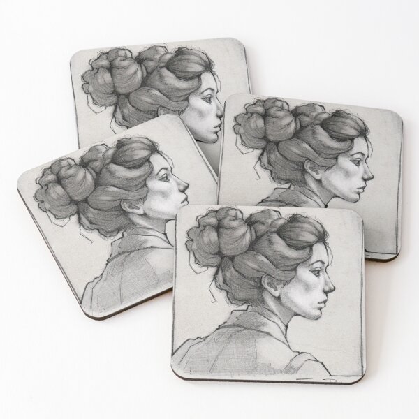Item preview, Profile portrait designed and sold by EnaBianca.
