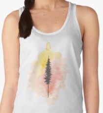 Red Pine Sunset Women's Tank Top
