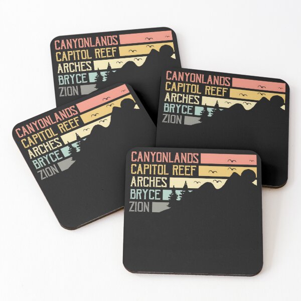 Item preview, Vintage Moab Souvenir Big 5 Utah Mighty Five National Park designed and sold by Natilie.