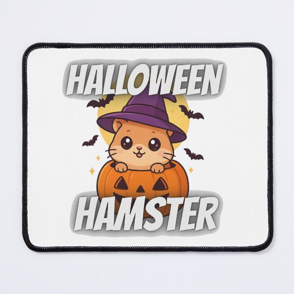 Item preview, Cute Halloween Hamster in Pumpkin designed and sold by Moodmelt Studio .