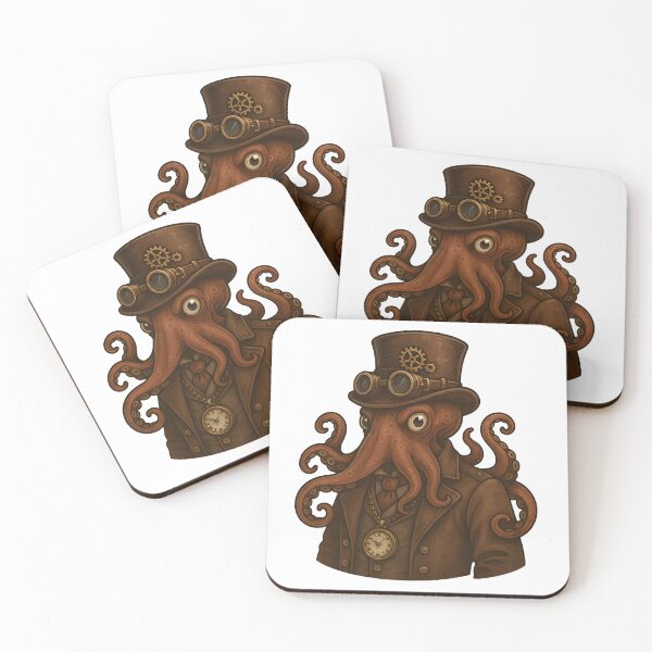 Item preview, Steampunk Artificer Octopus designed and sold by Veltrix-Studios.