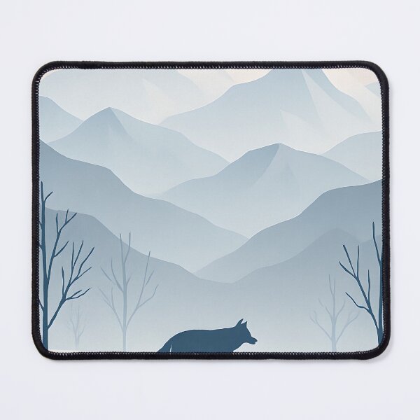 Item preview, Winter Frost Mountains designed and sold by anabear-art.