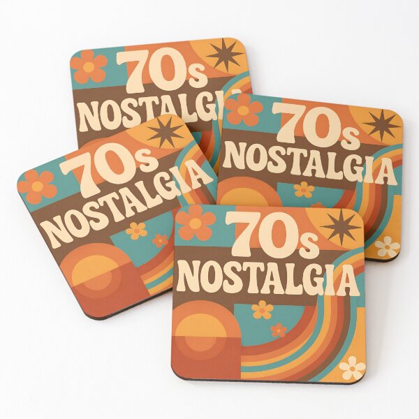 Item preview, 70s Nostalgia Art | Retro Digital Download | Vintage 1970s Design | Stylish 70s Elements designed and sold by PandaTShirtShop.