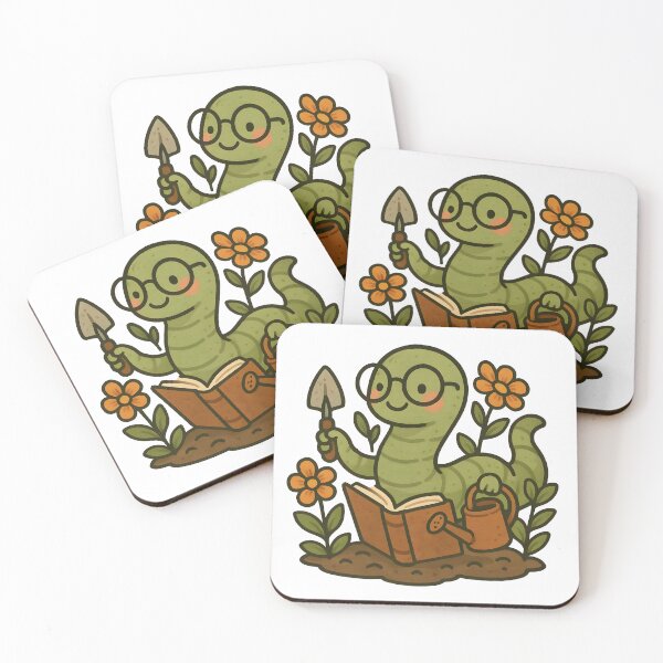 Item preview, Book Worm in the Garden designed and sold by Veltrix-Studios.