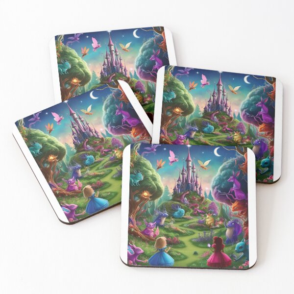 Item preview, Girls in Monster World designed and sold by QEDSW.