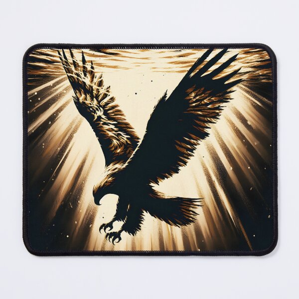 Item preview, Charcoal Eagle Underwater, Ai Generated Art designed and sold by ACC .