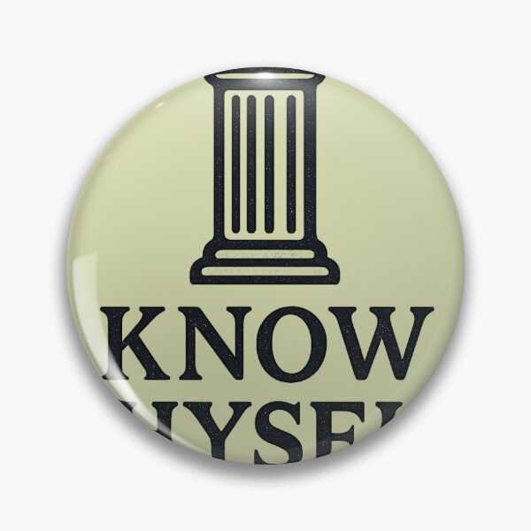Item preview, Know Thyself – Filosofisch Logo Design designed and sold by Christian-1221.