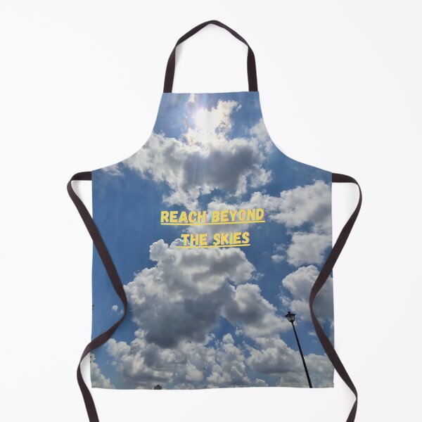 Item preview, Reach Beyond the Skies Cloudy inspirational quote designed and sold by EmotionCapture.