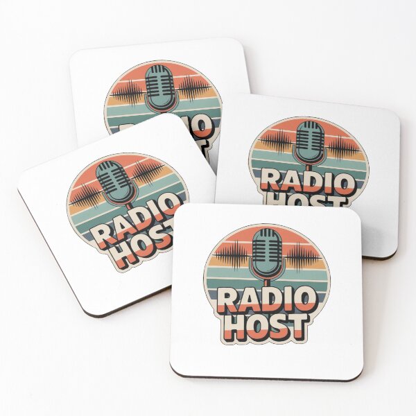 Item preview, radio host designed and sold by Mateusz Majcherek.