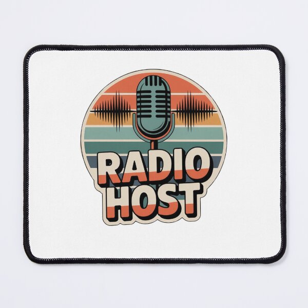 Item preview, radio host designed and sold by Mateusz Majcherek.
