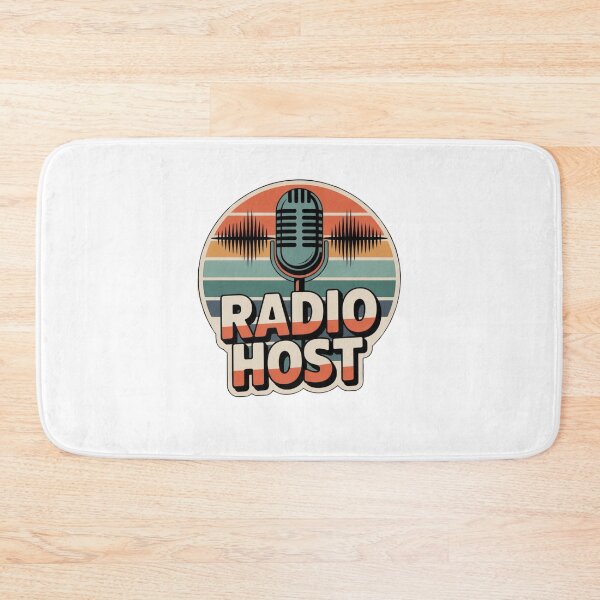 Item preview, radio host designed and sold by Mateusz Majcherek.