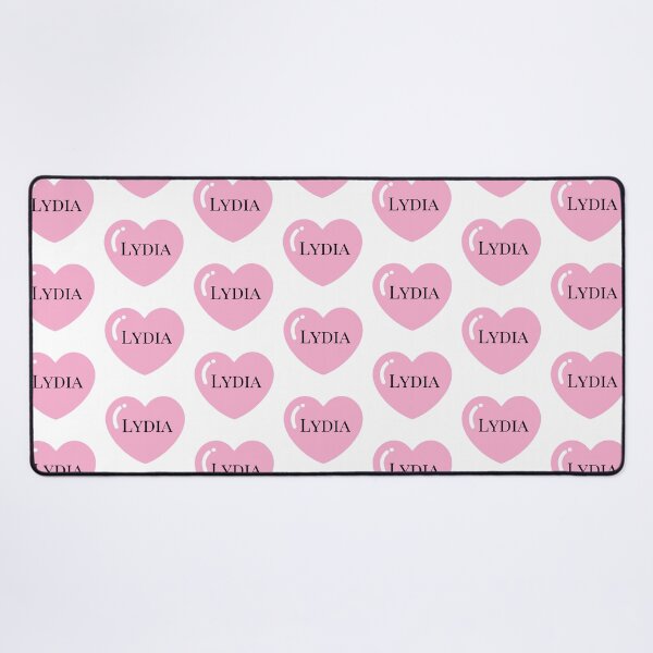 Item preview, Lydia name with Pink Heart  designed and sold by Monika Howarth.