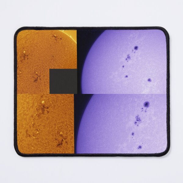 Item preview, Sun (AR 4197) in H-alpha and Calcium-K designed and sold by The Ski.es Astrophotography.
