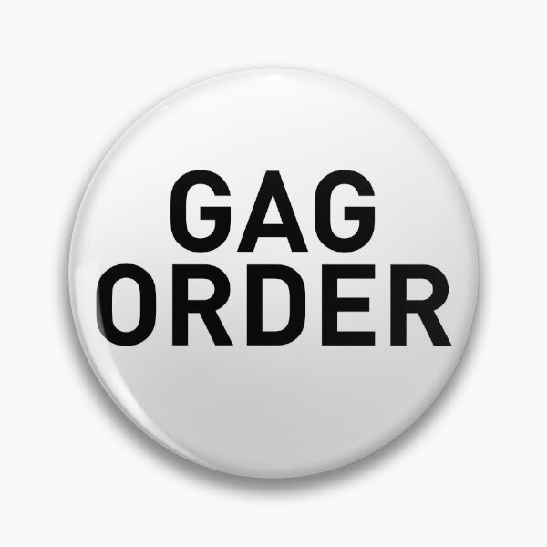 Item preview, Gag Order designed and sold by The Common Tee.