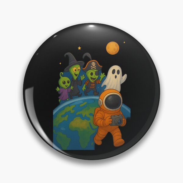 Item preview, Cosmic Halloween Parade designed and sold by HEERMANArt.