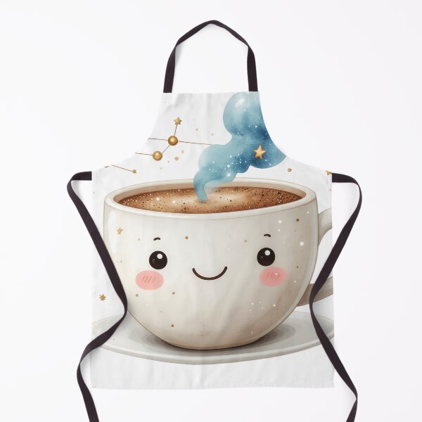 Item preview, Kawaii Coffee Cup with Zodiac Constellations designed and sold by Nuvra Clothing.