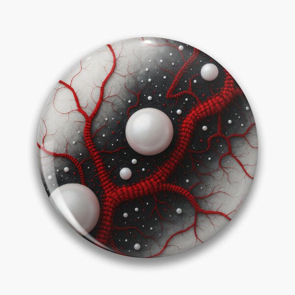 Item preview, Crimson Veins and Pearls designed and sold by Kaleidoscope Print.