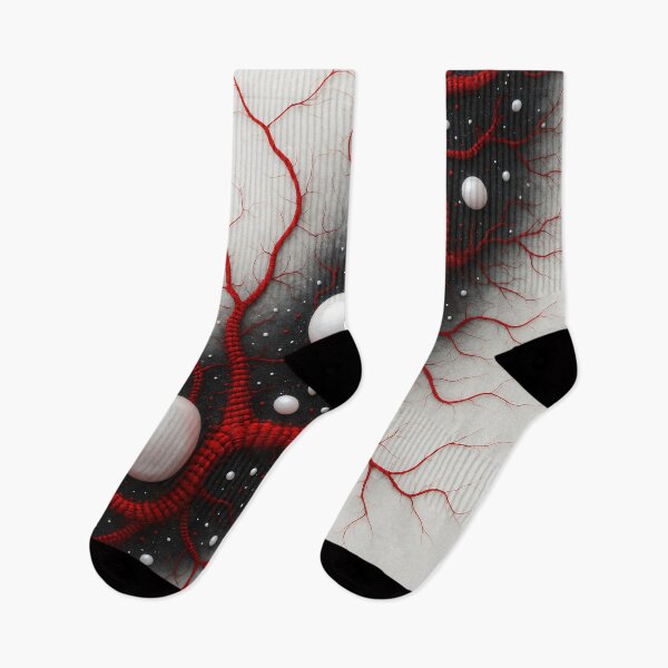 Item preview, Crimson Veins and Pearls designed and sold by Kaleidoscope Print.