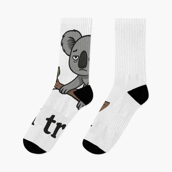 Item preview, Tired Koala on a Branch – "I tried." designed and sold by HopaHope.