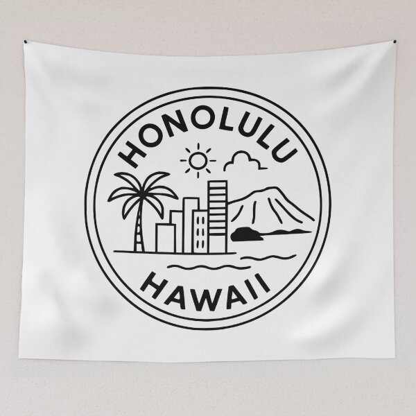 Item preview, Honolulu Hawaii designed and sold by DeBenedetto Digital Designs.