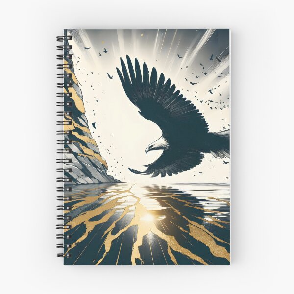Item preview, Charcoal Eagle Flying, Ai Generated Art  designed and sold by ACC .
