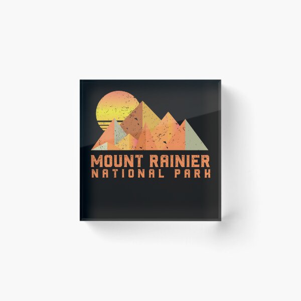 Item preview, Vintage Mount Rainier National Park designed and sold by Stroblesamuel.