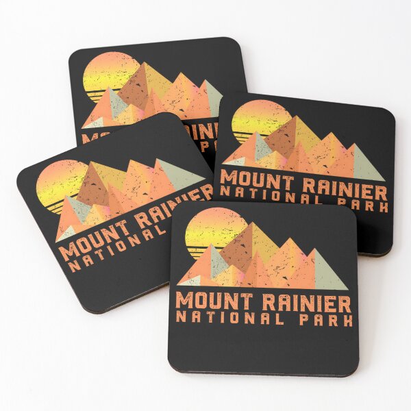 Item preview, Vintage Mount Rainier National Park designed and sold by Stroblesamuel.