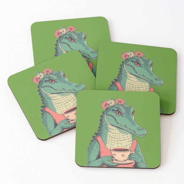 Item preview, Gator Tea Time Snap Time | Cute Gator Tea  designed and sold by Exitsolara.