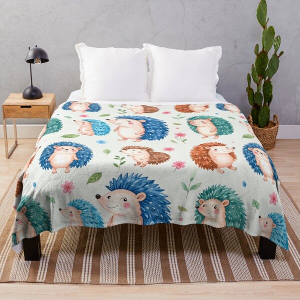 Item preview, Cute little hedgehog with beautiful colors designed and sold by PattaZone.