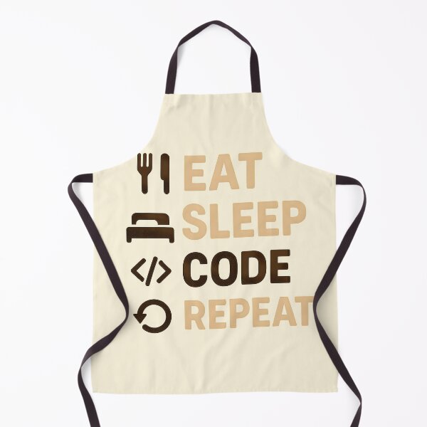 Item preview, Eat Sleep Code Repeat – Funny Programmer Coding Design designed and sold by Chubs.Store.