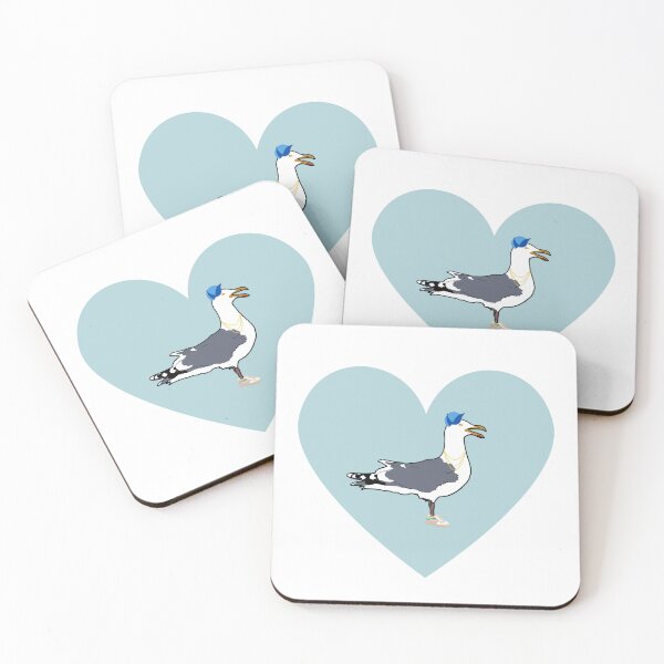 Item preview, Dublin Birds - Seagull Design - Seagull Heart designed and sold by Melty Shirts.