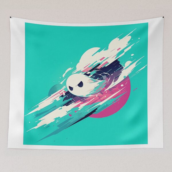 Item preview, Speedy Retro Ghost – Vaporwave Glitch Art designed and sold by Christian Weiss.