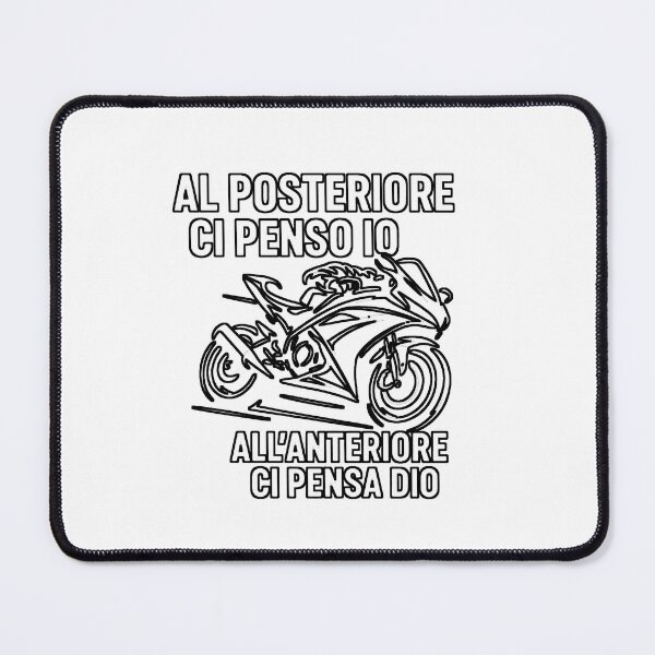 Item preview, AL POSTERIORE CI PENSO IO, ALL' ANTERIORE CI PENSA DIO designed and sold by BikerShop66.