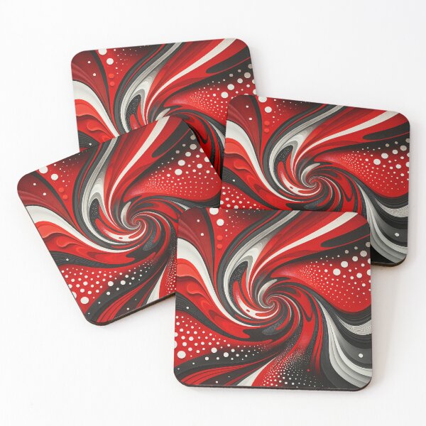 Item preview, Crimson Spiral designed and sold by Kaleidoscope Print.