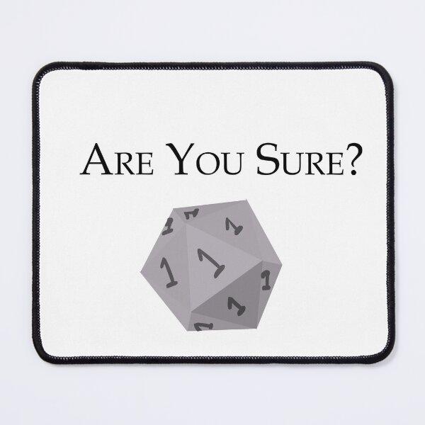 Item preview, Are You Sure designed and sold by DM's Back Screen.